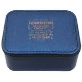 H&H Schmuckbox Blau Schwester