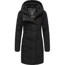 Ragwear Wintermantel "Pavla Coat", Damen, Gr. XL (42), schwarz, Obermaterial: 100% Polyester. Innenfutter: 100% Polyester. Wattierung: 100% Polyester, tailliert ca.