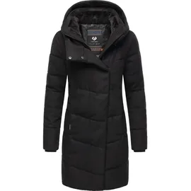 Ragwear Wintermantel "Pavla Coat", Damen, Gr. XL (42), schwarz, Obermaterial: 100% Polyester. Innenfutter: 100% Polyester. Wattierung: 100% Polyester, tailliert ca.