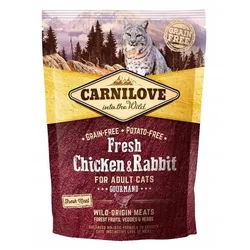 CARNILOVE Frisches Huhn Kaninchen Erwachsene Katze 400g