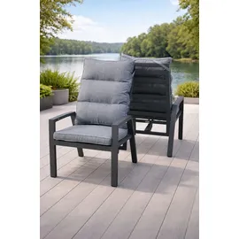 Destiny Hochlehner GARDA 62 x 78 x 105 cm grau 2 St.