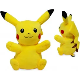 Canenco Pokemon Pikachu - Plüsch-Rucksack - 34 cm - Gelb