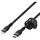 Belkin BoostCharge Pro Flex USB-C Kabel mit Lightning Connector 1 m, Schwarz