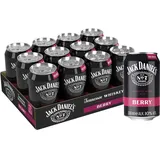 Jack Daniel's Old No.7 Tennessee Berry 10% vol 12 x 0,33 l