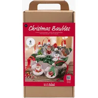 Creativ Company DIY Set Weihnachtskugeln Perlen