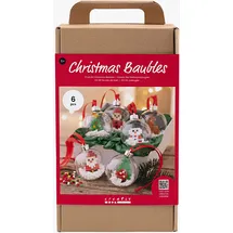 Creativ Company DIY Set Weihnachtskugeln Perlen