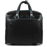 Piquadro Black Square Computertrolley 2-Rollen Cabin 36 cm / 20 l black