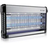 V-Tac VT-3230 11181 Insektenfänger UV-Licht 30 W (L x B x H) 280 x 502 x 93.5 mm Aluminium, Schwarz 1 St.