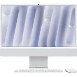 Apple iMac 2024 24.0 Standardglas M4 10-Core CPU 10-Core GPU 24GB RAM 512GB SSD Mouse + Keyboard mit Touch-ID und Ziffernblock – BTO MWUU3D/A silber