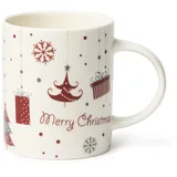 Excelsa Merry Christmas Tasse 0,3 l Bunt 4 St.