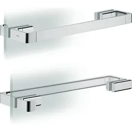 Hansgrohe Duschtürgriff Axor universal 444mm, Edelstahl-Optik