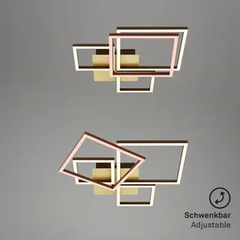 Briloner FRAME 1 LED Dimmbar schwenkbar gold-braun 75 x 47 x 7,3 cm