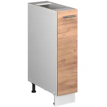 Vicco Apothekerschrank Fame-Line 20 x 82 x 51,6 cm Goldkraft Eiche/Weiß