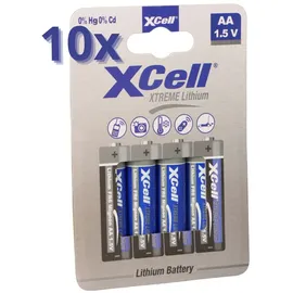 XCell XTREME Lithium Batterie AA 3000 mAh 40 St.