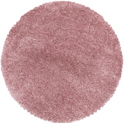 Hochflor-Teppich »FLUFFY 3500«, Ayyildiz Teppiche, rund, Höhe: 50 mm rosa Ø 120 cm x 50 mm