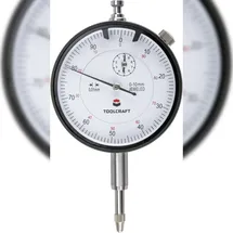 TOOLCRAFT Messuhr Ø 58 mm 10 mm