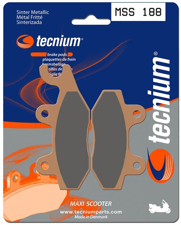 TECNIUM Maxi Scooter Gesinterde Metalen Remblokken - MSS188