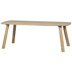 Esstisch Dänisch Oval 180x100 cm, Natur