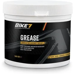 Fahrradzubehör Druck- und wasserbeständiges Schmierfett - Bike7 Grease 500g 0,5 LITER