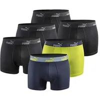 Puma Boxershorts 6er Pack black/blue/green M