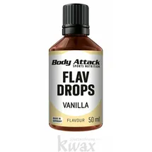 Body Attack Flav Drops Vanilla 50 ml