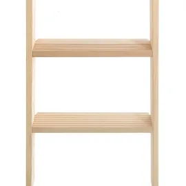 Hymer Holz-Stufenstehleiter 2x6 Stufen Länge 1,80 m beidseitig begehbar