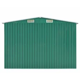 vidaXL Geräteschuppen 2,85 x 2,46 m grün