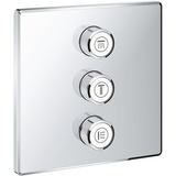 GROHE Grohtherm SmartControl Kontrollfeld mit 3 Ventilen chrom (29127000)