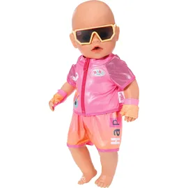 BABY BORN Puppenkleidung Fahrrad Outfit Rosa (43 cm)