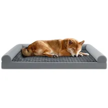 Costway Hundesofa XXL 135 x 91 cm grau