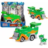 PAW PATROL Fahrzeuge Rescue Knights Deluxe Autos mit Spiel-Figuren, Figur:Rocky
