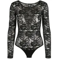 URBAN CLASSICS Ladies Lace Longsleeve Body -