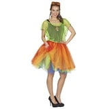 andrea-moden Clown-Kostüm Petticoat 'De Luxe' 50 cm - Mehrfarbig