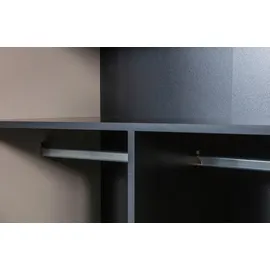 Woood Mehrzweckschrank »Daily Garderobenschrank«, mit Push-to-Open Funktion, Höhe 200 cm, Breite 50 oder 100 cm