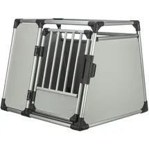 Trixie Transportbox L XL 94 x 75 x 88 cm Hellgrau/ Silber