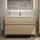 Evineo ineo5 evo Unterschrank B: 121 cm, 2 Auszügen, mit Griffmulde, für Duravit ME by Starck Waschtisch,, BE0716OA,