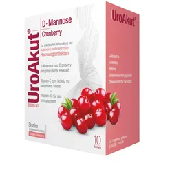 BIOGELAT UroAkut D-Mannose plus Cranberry Granulat