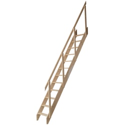DOLLE Wangentreppe »Kiel«, bis 283,5 cm Raumhöhe - braun