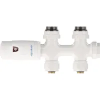 Aquabad® Multiblock Heizkörperthermostat, Weiß - Adapter 15mm - Weiß