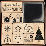 Brunnen Verlag Gießen Stempel-Set Weihnachten