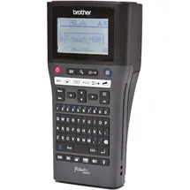 Brother P-touch H500 Beschriftungsgerät Handheld mit Display u. Tastatur