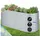 Blumfeldt High Grow Hochbeet 200 x 80 x 80 cm Silber