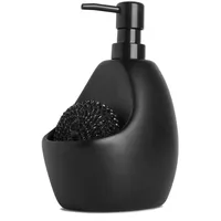 Umbra Seifenpumpe mit Schwammhalter 590 ml Schwarz