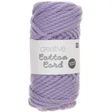 Rico Design Makrameegarn Creative Cotton Cord Lila 25 m