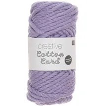 Rico Design Makrameegarn Creative Cotton Cord Lila 25 m