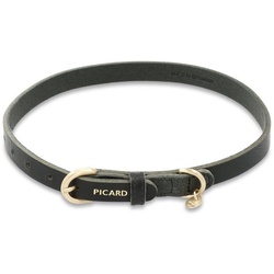 Picard Hunde-Halsband PICARD Hundehalsband Dog Collar Susi Größe M aus, Echtleder schwarz