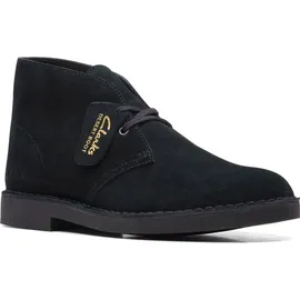 CLARKS Desert Boot Black Sde 41