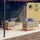 vidaXL Garten-Lounge-Set 8-tlg. grau Kiefernholz
