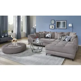 bobb Ecksofa Jonna ¦ grau ¦ Maße (cm): B: 317 H: 93 T: 226.0