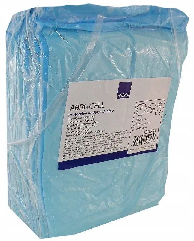 ABENA Abri Cell Hygiene Pads 60x40cm 6-lagig, 25 Stück. (Rabatt für Stammkunden 3%)